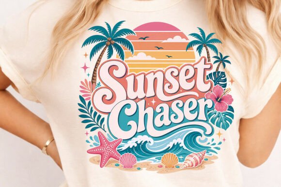 Download Sunset Chaser Retro Summer Png,Beach Png - Sunset Collection