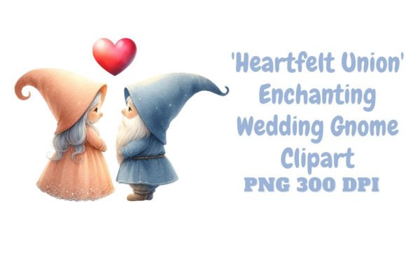 Download 'Heartfelt Union' - Gnome Clipart - Heartfelt Collection